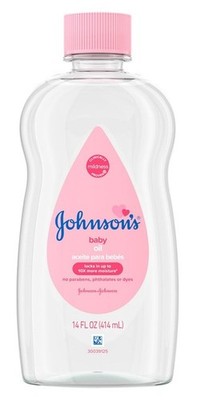 (2 PACK) Johnsons Baby Oil 14 Ounce