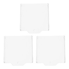 3Pcs Transparent Emergency Stop Button Covers Durable ABS Protective Shield
