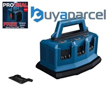 Bosch GAL 18V6-80 6 Port Multi Bay Fast Battery Charger 14.4v - 18v GAL18V680