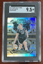 2024 Panini Select WNBA Kate Martin RC Concourse Silver SGC 9.5 Mint+ Valkyries