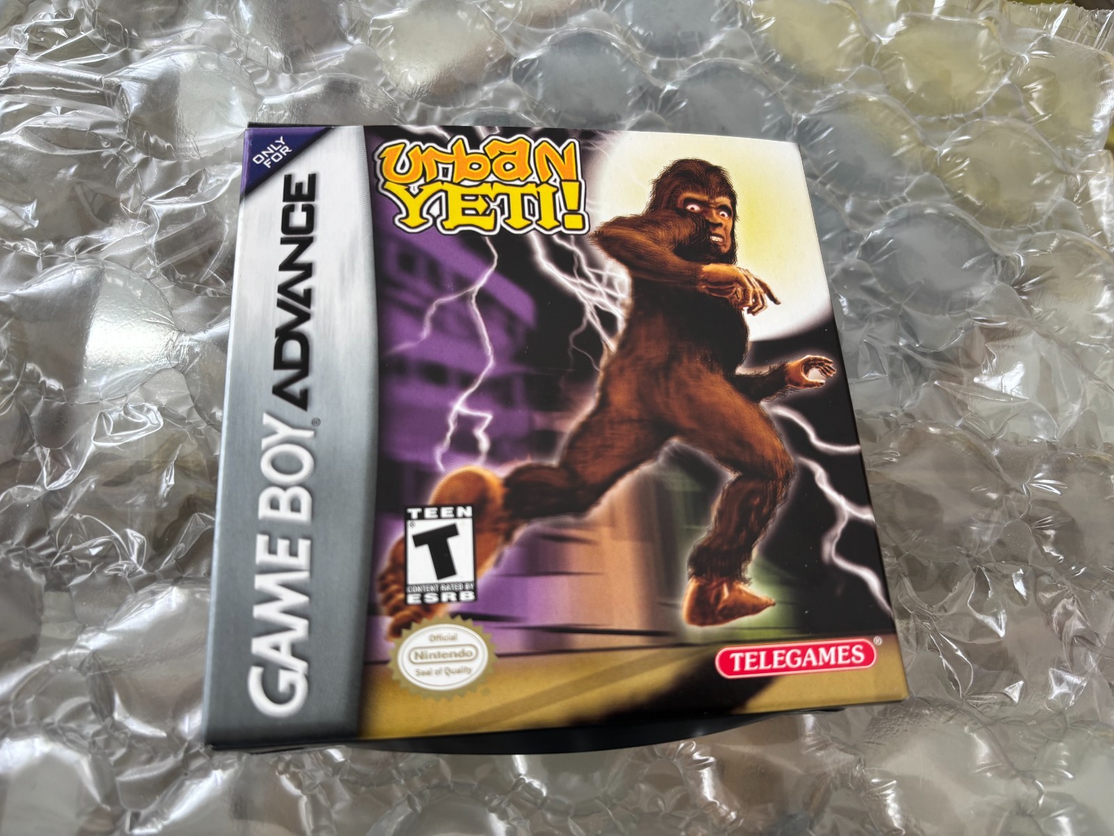 Urban Yeti Nintendo Game Boy Advance GBA NTSC USA complet dans sa boîte rare