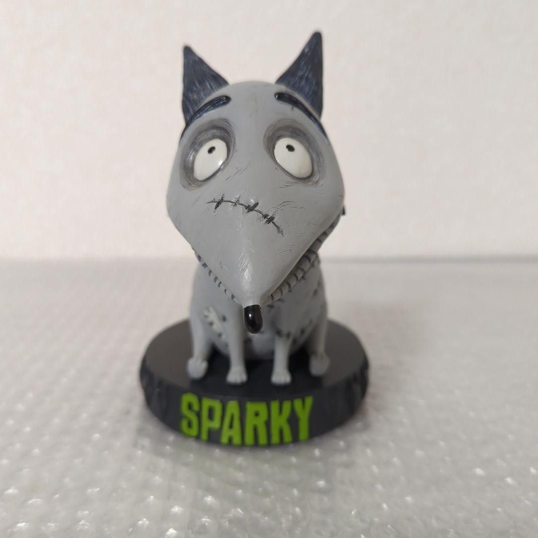新品 Frankenweenie Sparky VCD フィギュア Disney Frankenweenie SPARKY Swing Figure A Film By Tim Burton