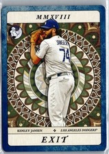 2018 Topps Gypsy Queen Tarot of the Diamond Indigo /250 Kenley Jansen
