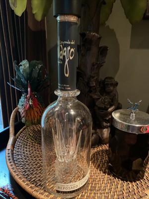 MILAGRO Tequila Bottle LIMITED EDITION #39 Select Barrel Reserve HAND BLOWN AGAV