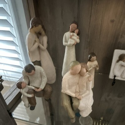Willow Tree Hand Painted Resin Family Figurine Collection by Susan Lordi