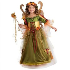 Forest Fairy Queen Girl's Halloween Fancy-Dress Costume