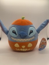 Disney Stitch Squishmallow Pumpkin 8" Lilo  Stitch NWT