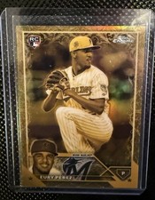 2023 Topps Gilded Collection Rookie Cast in Gold Eury Perez /199 (RC)