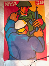 DDR NVA Plakat/Poster farbig mit Soldat-Motiv, Plakat 30 (DDR), Deutschland