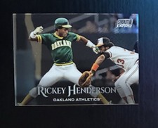 2019 Stadium Club #SCC-19 Rickey Henderson Chrome