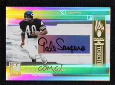 2006 Donruss Elite Passing the Torch Gold Signatures 23/49 Gale Sayers Auto 1q7