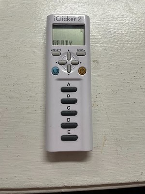 iClicker 2 Student Remote (2nd Edition) USED in Great Condition