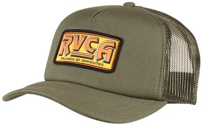 RVCA Service Foamy Trucker Hat - Olive - New