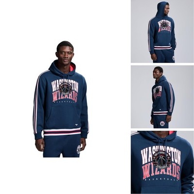 GAME 7 X NBA Officially Licensed Men's Long Sleeve Pullover Hoodie Fleece