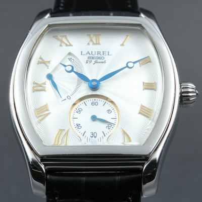 [Near MINT] Seiko Laurel 4S29-5000 Small Second Hand Wind Men's Watch From JAPAN