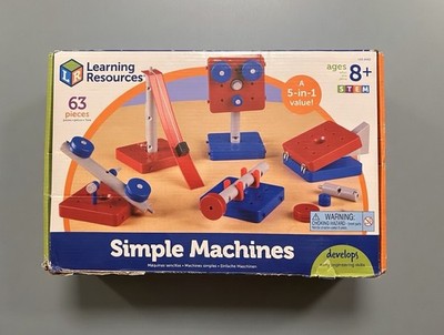 LEARNING RESOURCES STEM SIMPLE MACHINES ACTIVITY SET *n