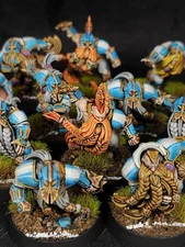 Pro-painted, Bloodbowl, 12 Players, Dwarf Team. The Dwarf Giants