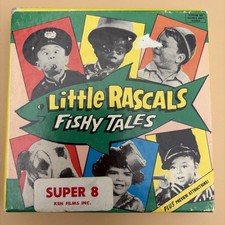 Little Rascals Fishy Tales 8mm Home Movie by Ken Films 513 Box Included w/Wear