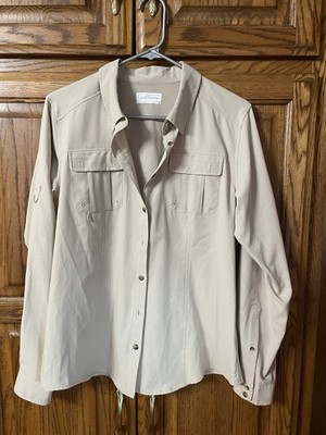 Gander Mountain Guide Series Women s Long Sleeve Button Up Shirt, Size Medium