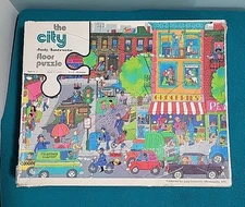 Vintage Judy/Instructo Floor Puzzle The City Age 4-7 Lg 2' x 3' 20 pc - 1976