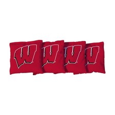 Cornhole Bags Wisconsin Badgers Officially Licensed ACA Regulation 16oz