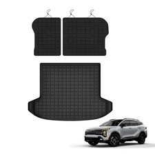 Fuel Trunk Mat Compatible with 2023-2026 Kia Sportage Gasoline Not Hybrid , ...
