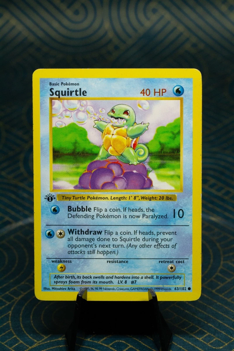 Pokémon TCG Common Base Set Collectible Individual Card Games in