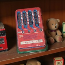 1940's Wolverine Tin Toy Adding Machine