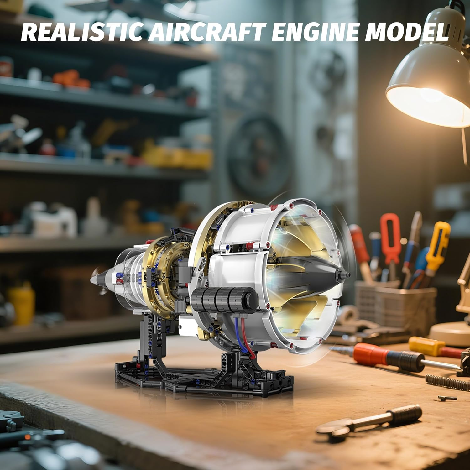 Jet Engine Model Kit That Runs, App Controlled Building Blocks Sets ...