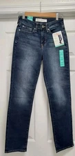 Signature by Levi Strauss Gold Jeans Womens Size 4M Blue Denim Mid-Rise Straight