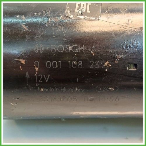 Motorino Avviamento BOSCH 0001108239 ALFA ROMEO 147 W8 1.9 JTD 51832954 Usato - Foto 4 di 6