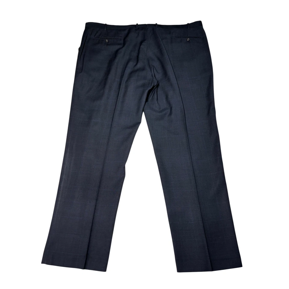Ralph Lauren LAUREN Men's Charcoal Glen Plaid Wool Suit Blazer Pants Set 54L 48W - Image 4 of 4