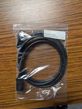 NEW OLD STOCK 6 Foot Displayport to Display Port Cable 4K HD w/ Latches