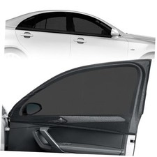 Car Window Shades for Sedan - 4 Pack Stretchy Sun Shade Mesh Side fits Sedan