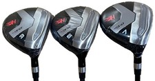  1" LONG F47 TaylorFit 3,5, 7 Fairway Woods Graphite Stiff Standard Mens Set