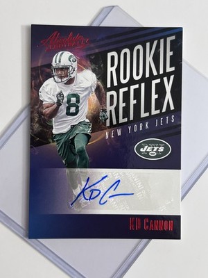 2017 Panini Absolute - Rookie Reflex Signatures KD Cannon #RR-KD Red (AU, RC)