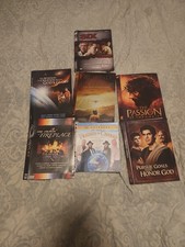 AS IS Christian MOVIES DVD LOT OF 7 MOVIES LOOSE