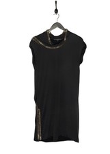 Gucci 2009 Black Embellished Tunique Dress - 44 IT
