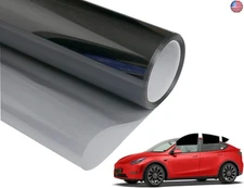 AUTOTEK 2Ply Premium Car Window Tinting Film 20''in x 15'ft (5% VLT), protects