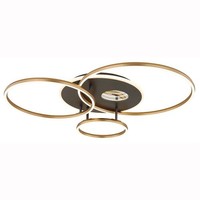 Deckenlampe Designleuchte Fernbedienung Led 3D-Effekt Dimmer Timer Anthrazit Cct