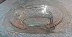 Vintage Federal Glass MADRID Pink Oval Serving Bowl Depression Glass 9.25x7x2.25