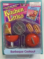 TYCO KITCHEN LITTLES BARBECUE COOKOUT  NEW 