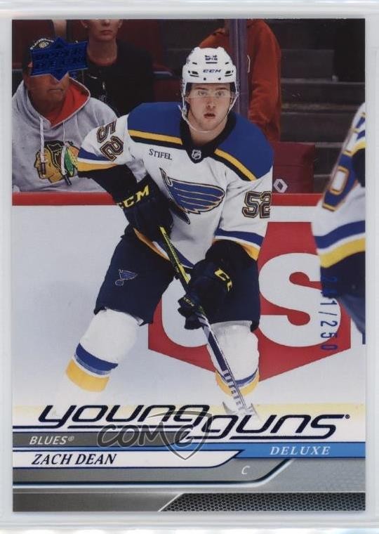 2024 Upper Deck Series 1 Young Guns Deluxe 241/250 Zach Dean #213 Rookie RC 13og