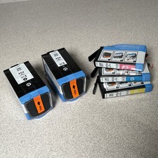 Lot of 5 HP 934 XL Black HP 935 XL Blue Cyan Magenta Pink Ink Cartridges NEW