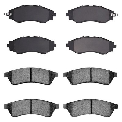 For Chevy Epica 06-09 DFC 4000 HybriDynamic Hybrid Front & Rear Brake Pad Set