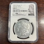 2021 S MORGAN SILVER DOLLAR NGC MS70 FIRST DAY OF ISSUE FDI JOHN MERCANTI SIGNED