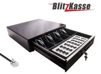 Elektronische Kassenschublade FüR 4 Scheine Und MüNzen Mit ZäHlbrett