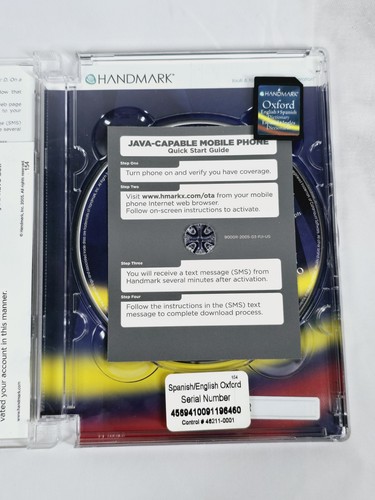 OXFORD ~ ENGLISH TO SPANISH DICTIONARY FROM HANDMARK ~ PALM OS - Photo 6/19