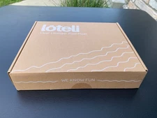 LOTELI Clear Lounge Inflatable Chaise Pool Float Adult Transparent Oversized NIB