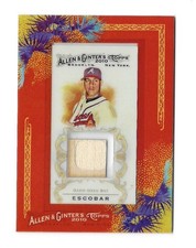 Yunel Escobar  Topps 2010 Allen & Ginter #AGR-YE Framed Bat Relic Atlanta Braves